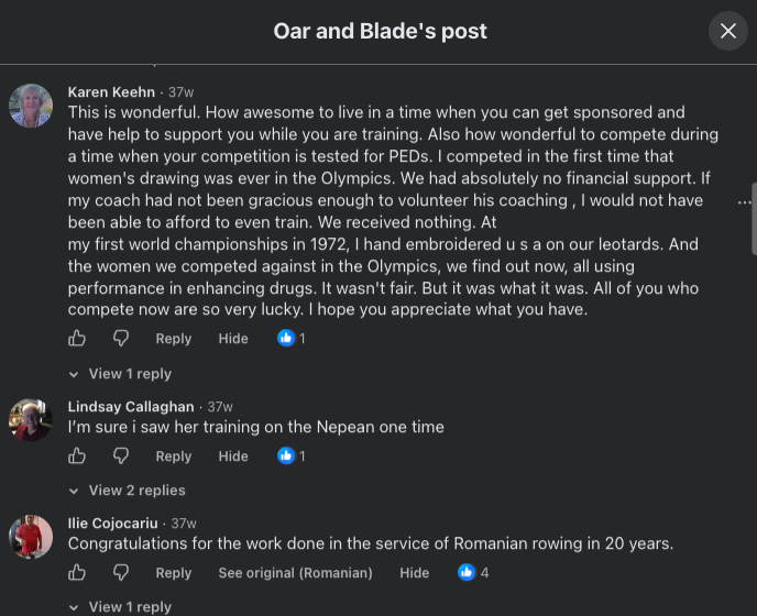 Social proof comment