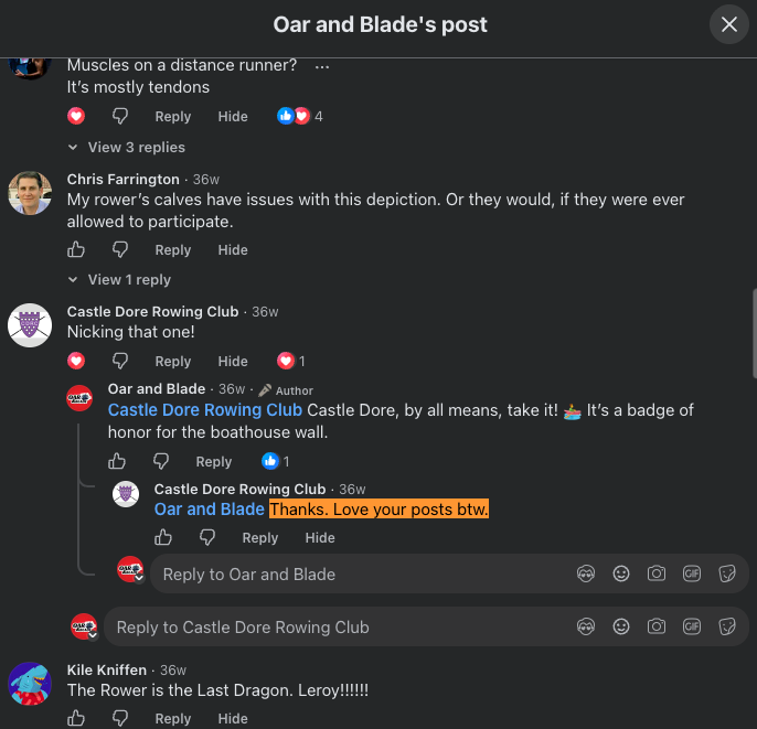 Social proof comment