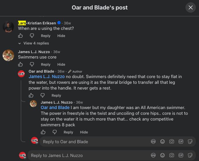 Social proof comment
