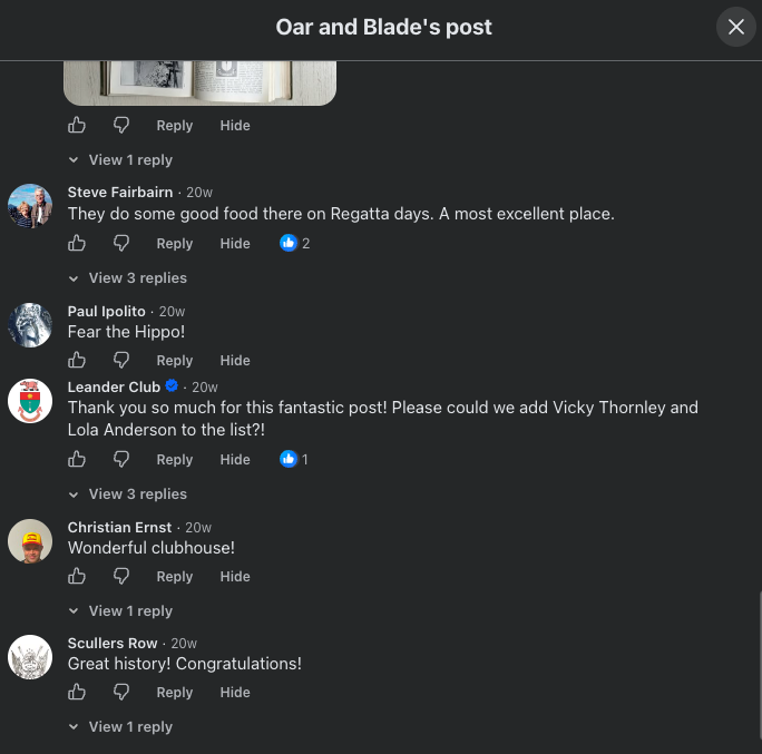 Social proof comment