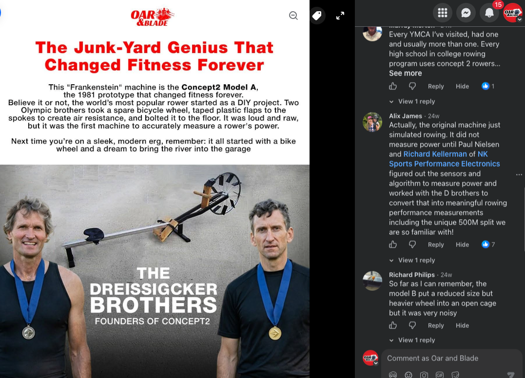 Social proof comment