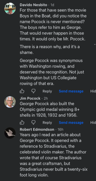 Social proof comment
